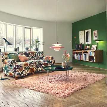 Lampada a sospensione PH 5  - Ø500, Rosa - Louis Poulsen