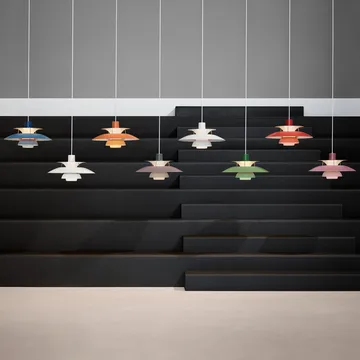 Lampada a sospensione PH 5  - Ø500, Rosa - Louis Poulsen