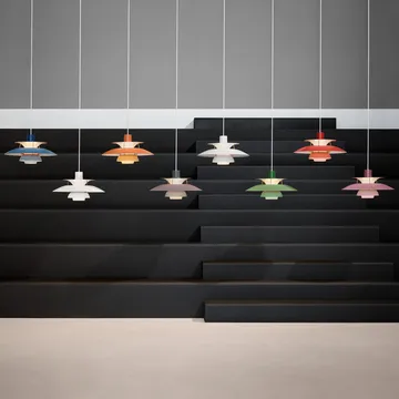 Lampada a sospensione PH 5  - Ø500, Rosso - Louis Poulsen