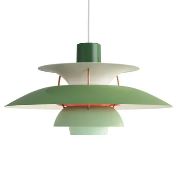 Lampada a sospensione PH 5  - Ø500, Verde - Louis Poulsen