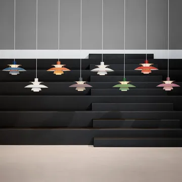 Lampada a sospensione PH 5  - Ø500, Verde - Louis Poulsen