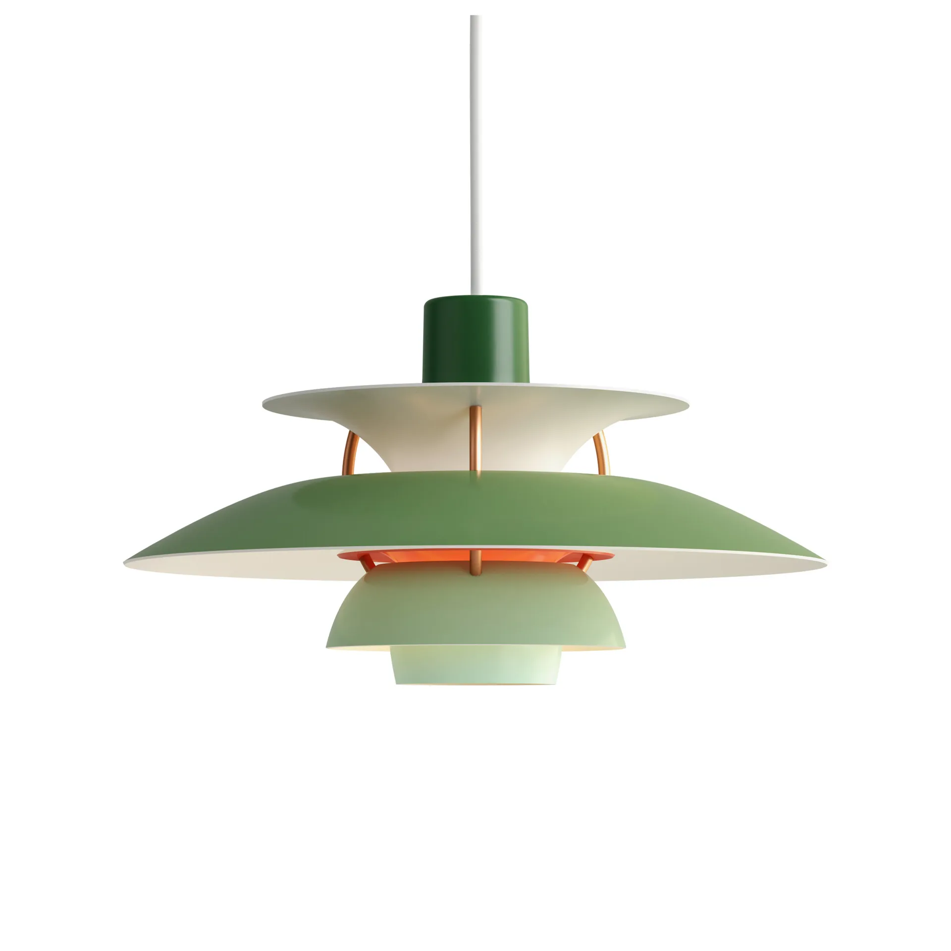 Lampada a sospensione PH 5 MINI, Verde Louis Poulsen