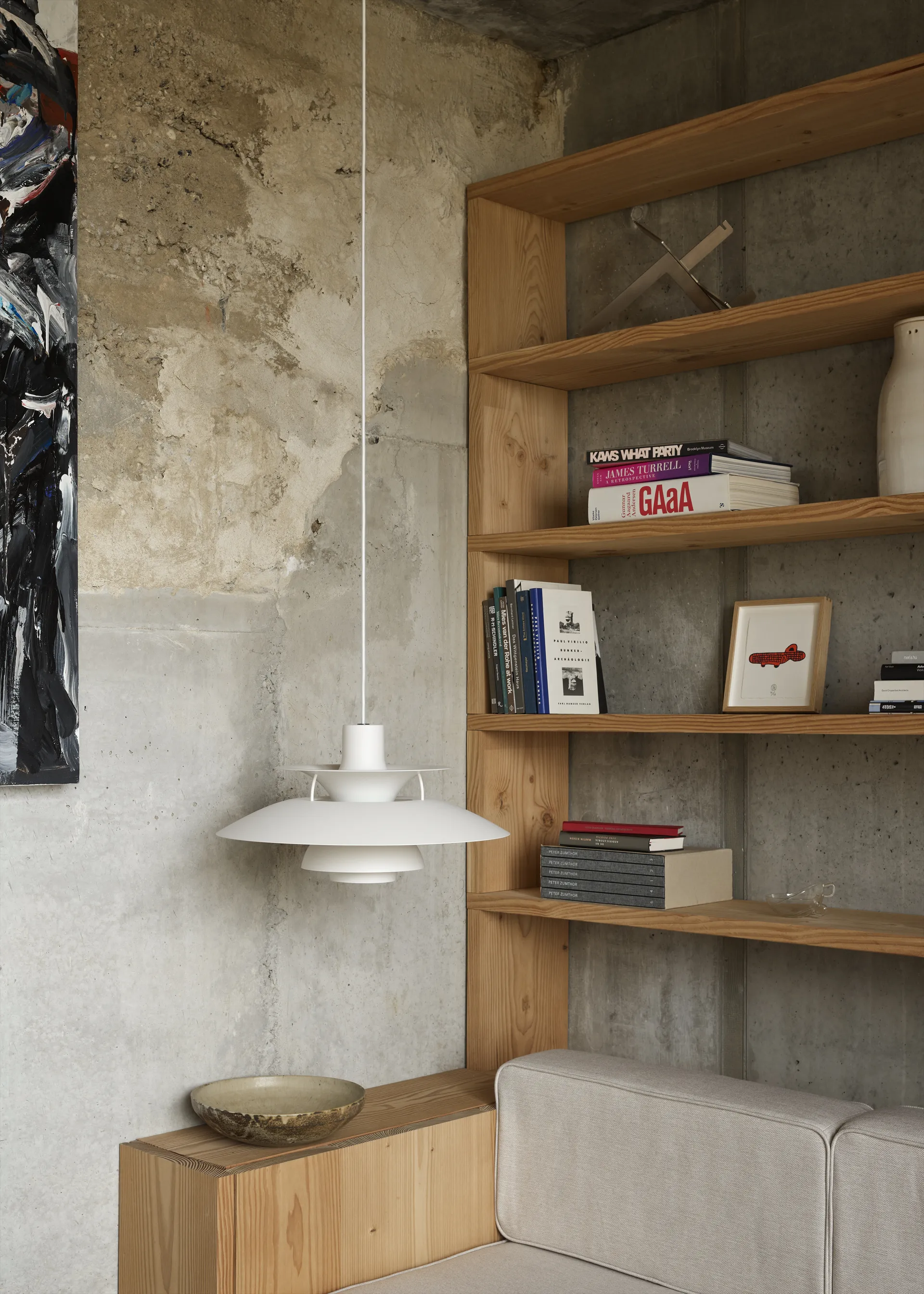 Lampada a sospensione PH 5 monocromo, Pale blush Louis Poulsen