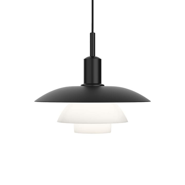 Lampada a sospensione PH 5/5 LED - Nero metallo-vetro - Louis Poulsen