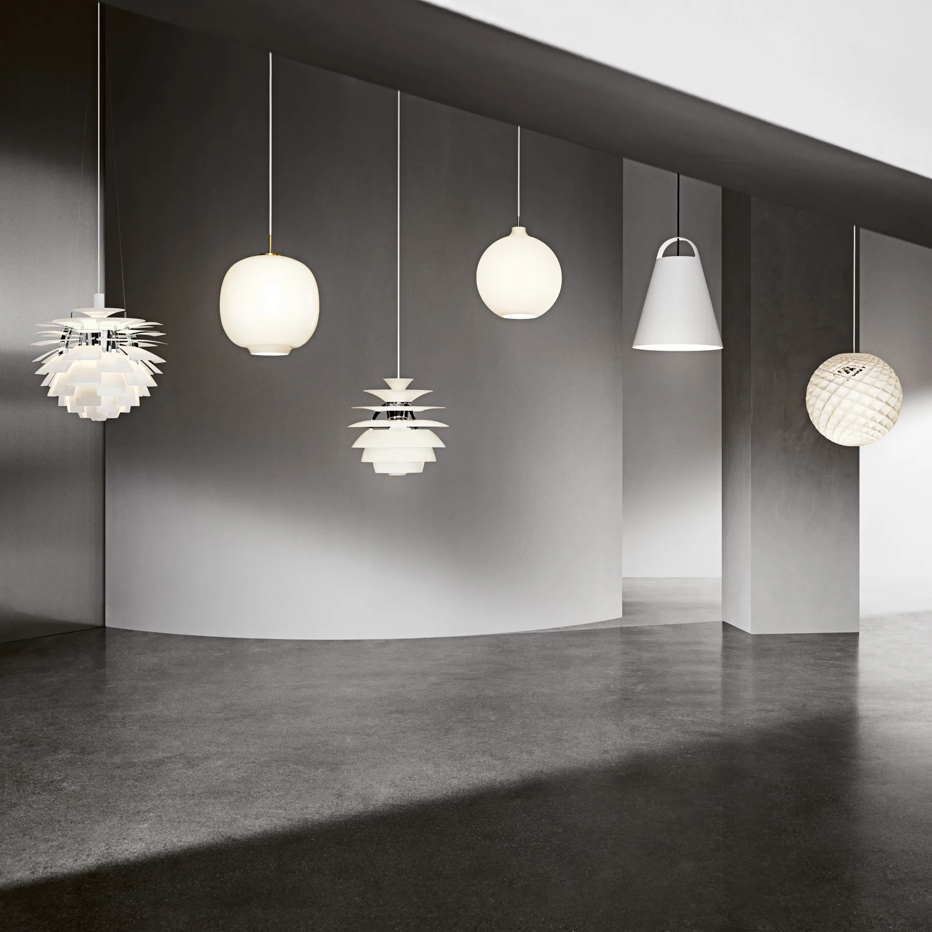 Lampada a sospensione PH Artichoke Ø 48 cm, Bianco Louis Poulsen