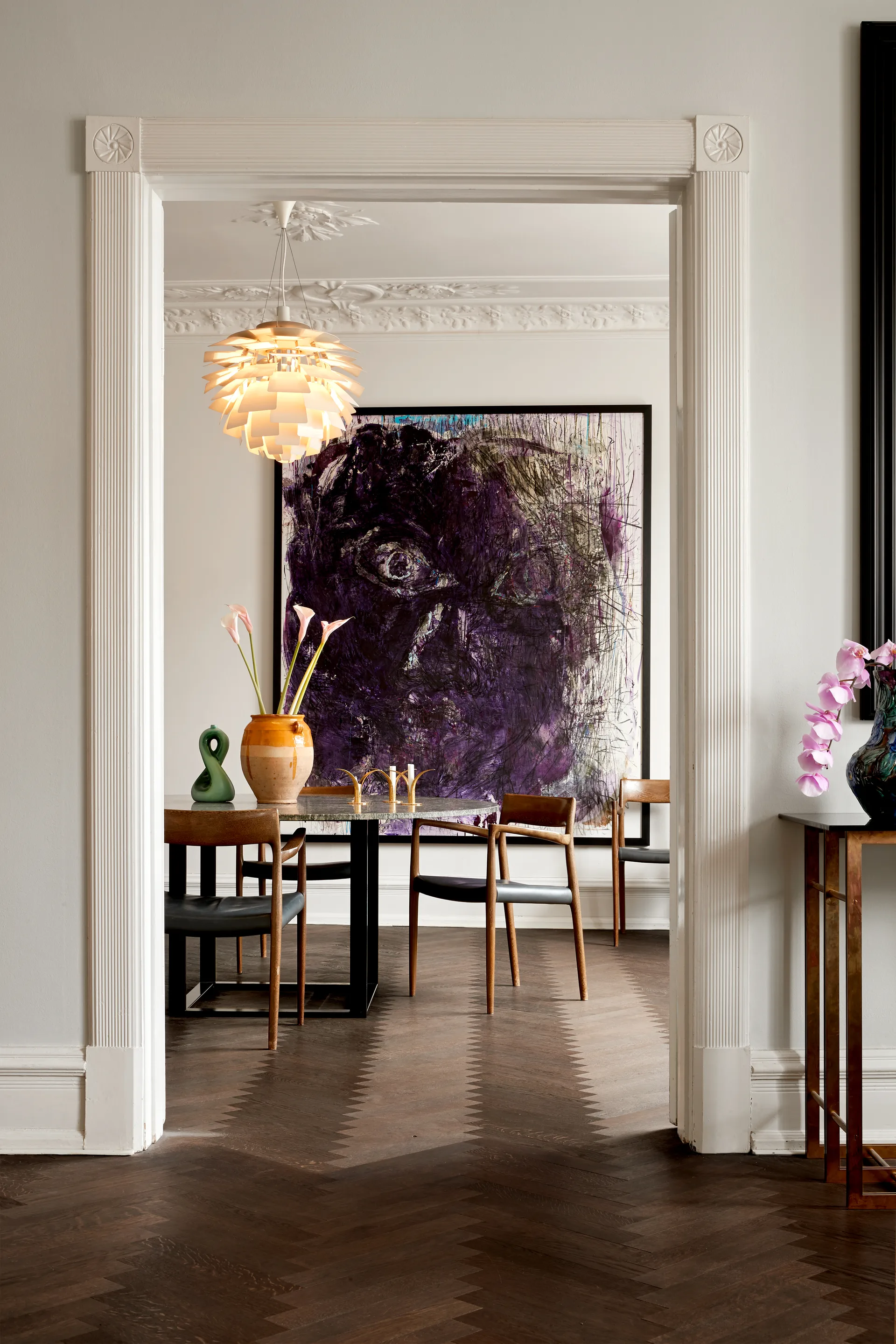 Lampada a sospensione PH Artichoke Ø 48 cm, Bianco Louis Poulsen