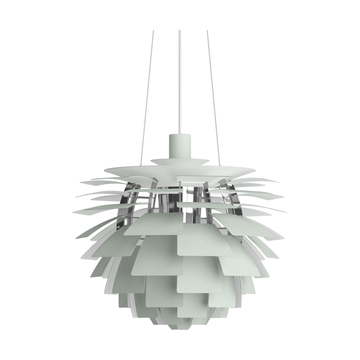 Lampada a sospensione PH Artichoke Ø 48 cm - Dusty green-high lustre chrome plated - Louis Poulsen