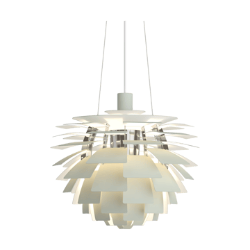Lampada a sospensione PH Artichoke Ø 48 cm - Dusty green-high lustre chrome plated - Louis Poulsen