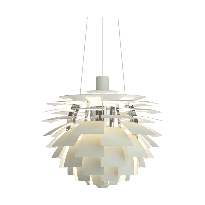 Lampada a sospensione PH Artichoke Ø 48 cm, Dusty green-high lustre chrome plated Louis Poulsen