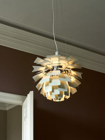 Lampada a sospensione PH Artichoke Ø 48 cm - Dusty green-high lustre chrome plated - Louis Poulsen