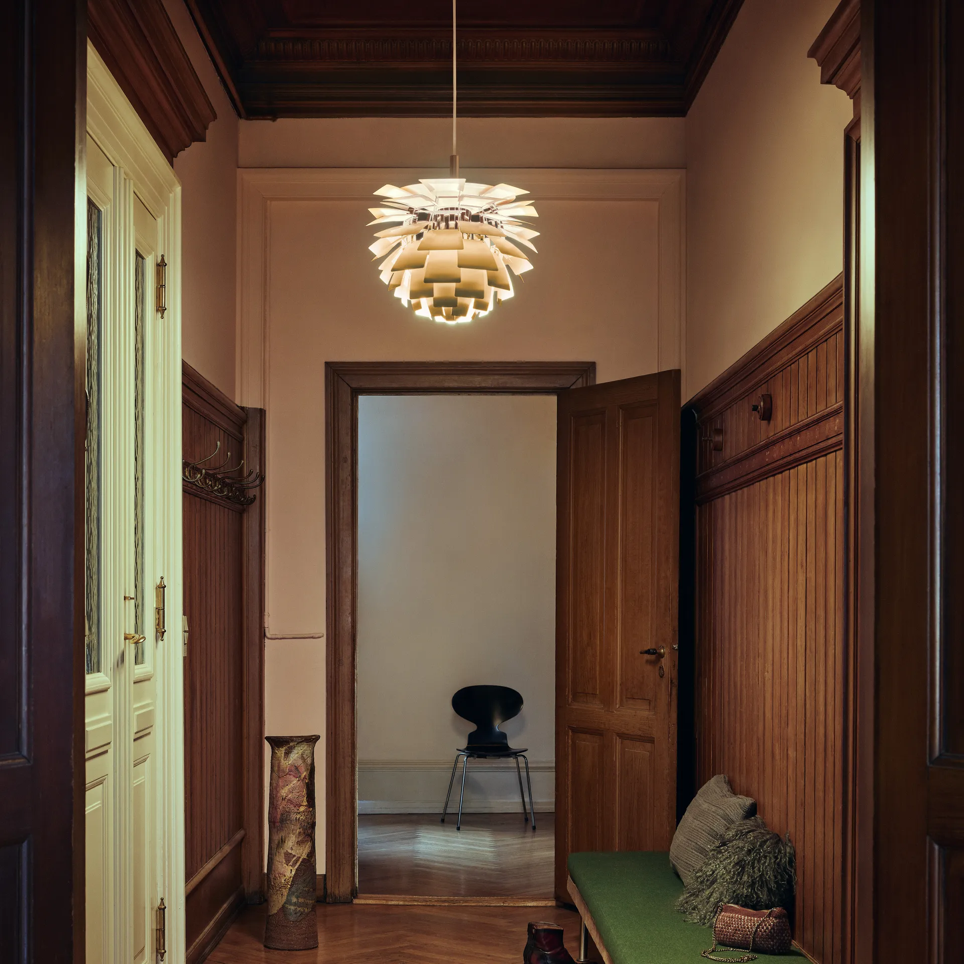 Lampada a sospensione PH Artichoke Ø 48 cm, Ottone Louis Poulsen