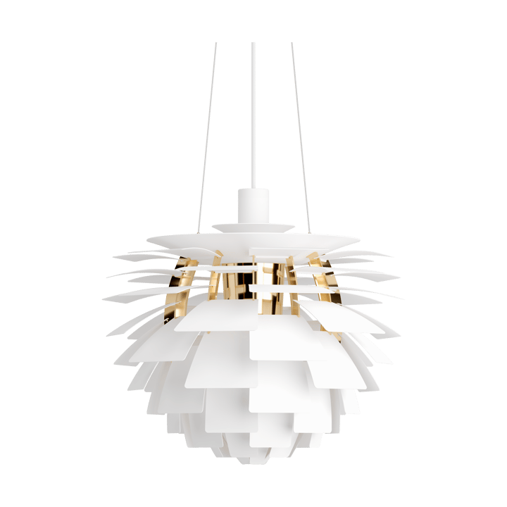 Lampada a sospensione PH Artichoke Ø 48 cm - Soft white-brass metallised - Louis Poulsen
