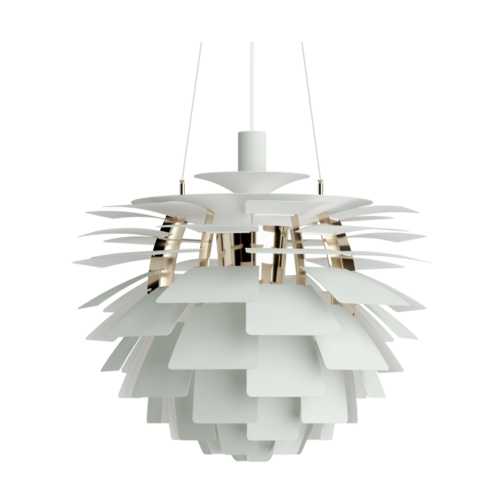 Lampada a sospensione PH Artichoke Ø 60 cm - Dusty green-brass metallised - Louis Poulsen