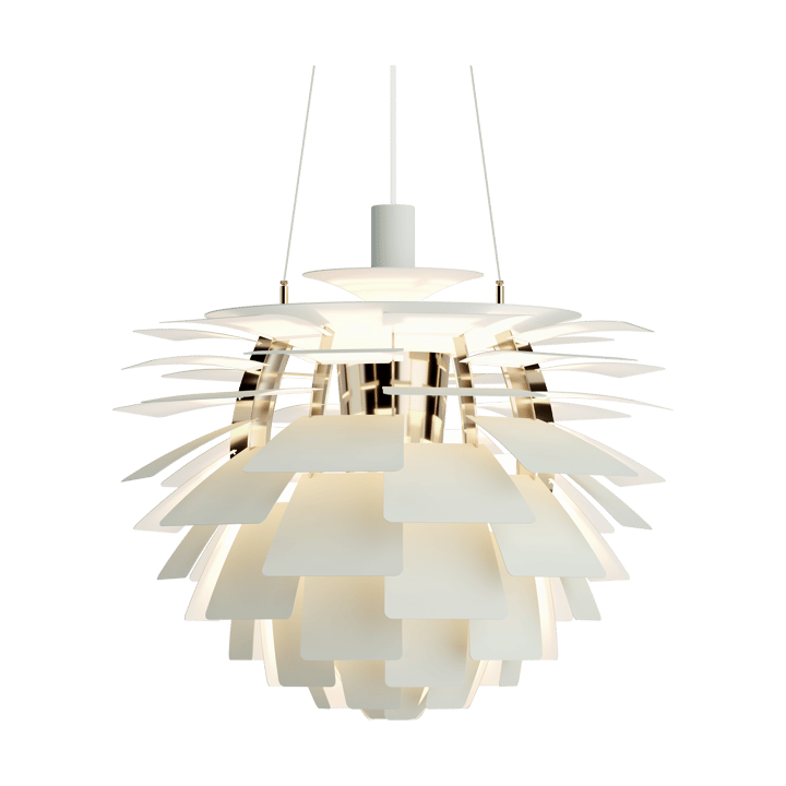 Lampada a sospensione PH Artichoke Ø 60 cm, Dusty green-brass metallised Louis Poulsen