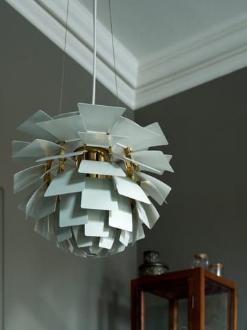 Lampada a sospensione PH Artichoke Ø 60 cm - Dusty green-brass metallised - Louis Poulsen