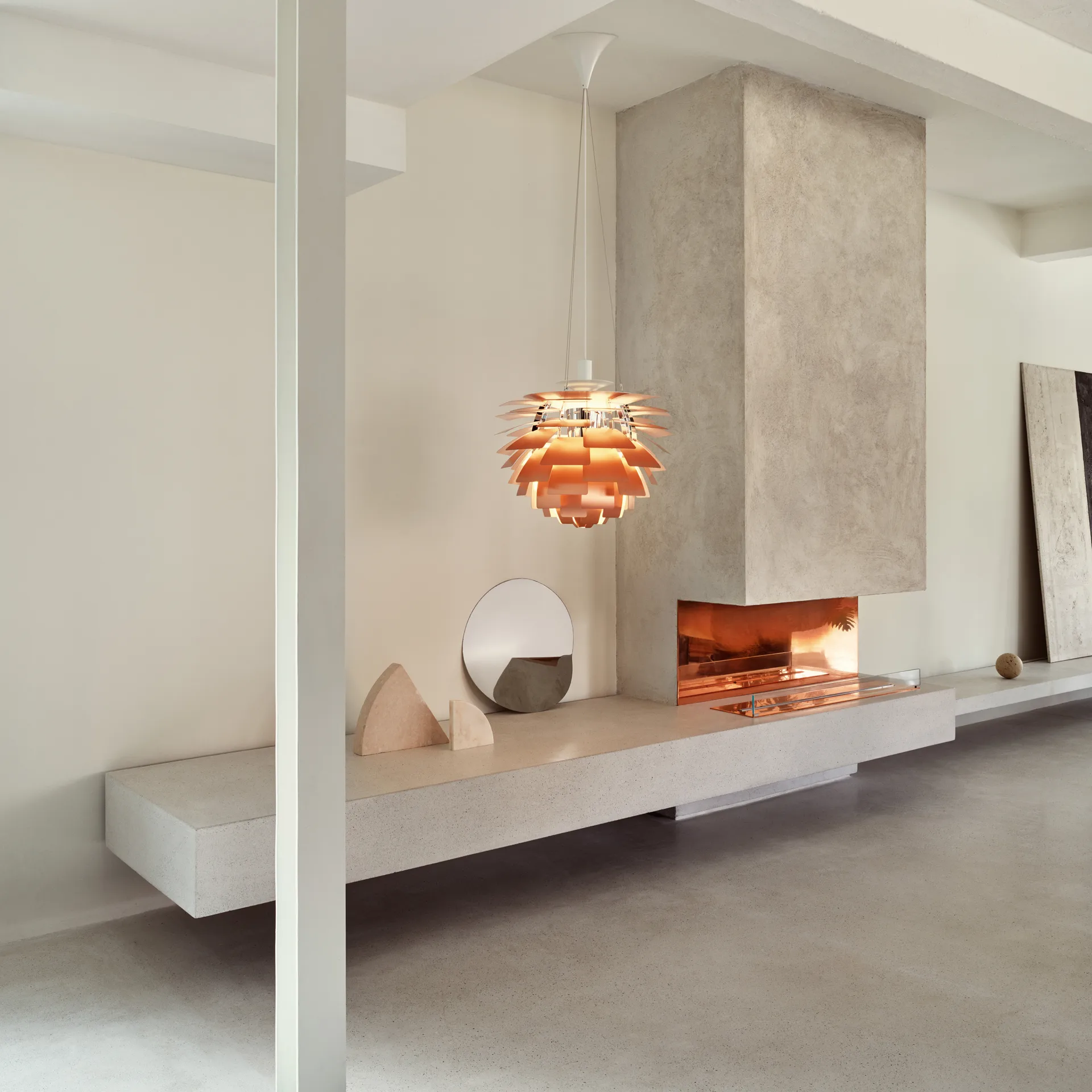 Lampada a sospensione PH Artichoke Ø 60 cm, Rame Louis Poulsen