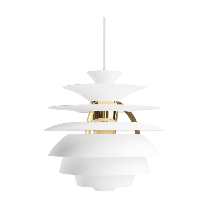 Lampada a sospensione PH Snowball - Soft white-brass - Louis Poulsen