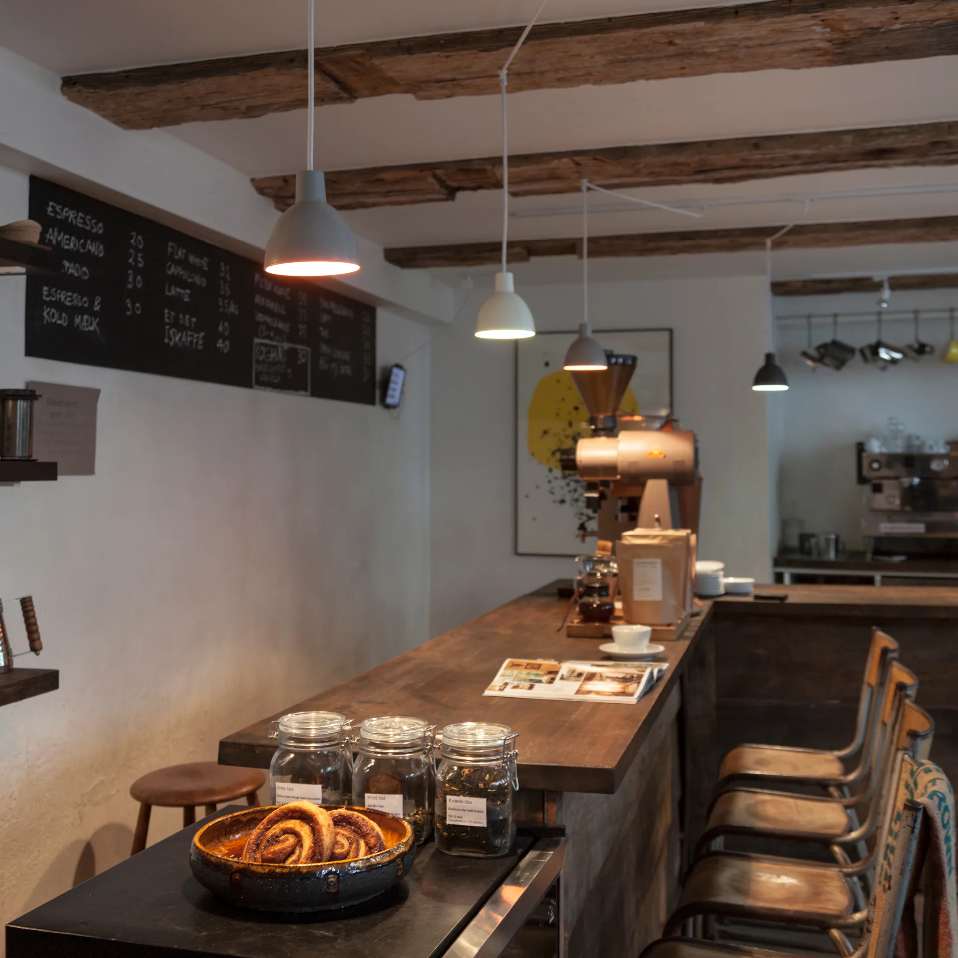 Lampada a sospensione Toldbod 120, Bianco Louis Poulsen