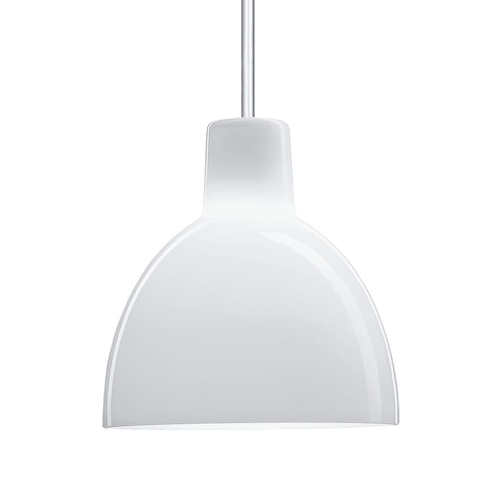 Lampada a sospensione Toldbod 155 - Vetro opale bianco - Louis Poulsen