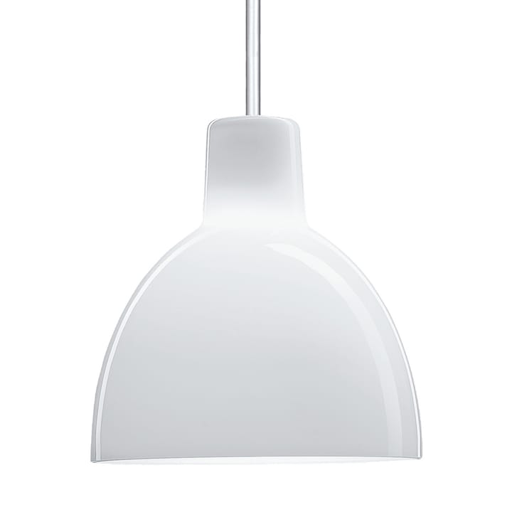 Lampada a sospensione Toldbod 220 - Vetro bianco opalino - Louis Poulsen