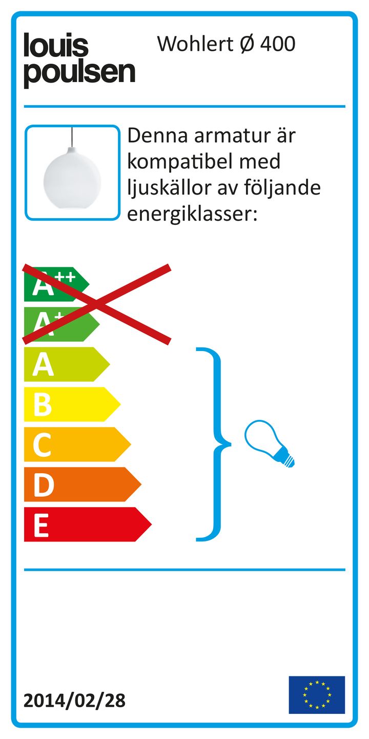 Lampada a sospensione Wohlert Ø 40 cm, Vetro bianco opalino Louis Poulsen