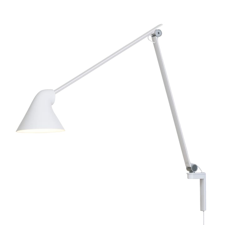 Lampada da parete a braccio lungo NJP - Bianco - Louis Poulsen