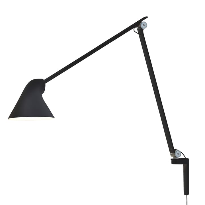 Lampada da parete a braccio lungo NJP - Nero - Louis Poulsen