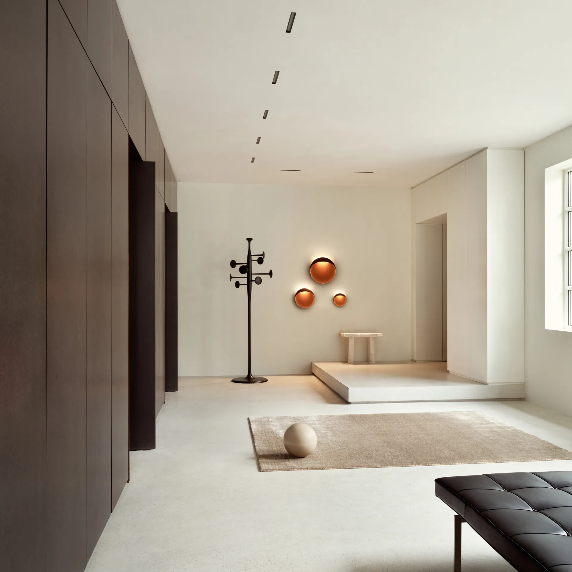 Lampada da parete Flindt Ø 40 cm, Corten Louis Poulsen