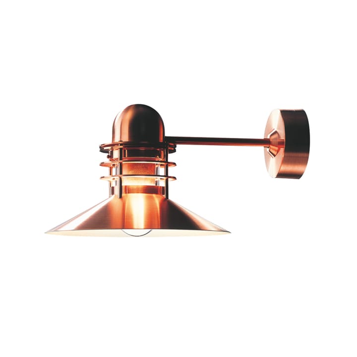 Lampada da parete Nyhavn - Brushed copper - Louis Poulsen