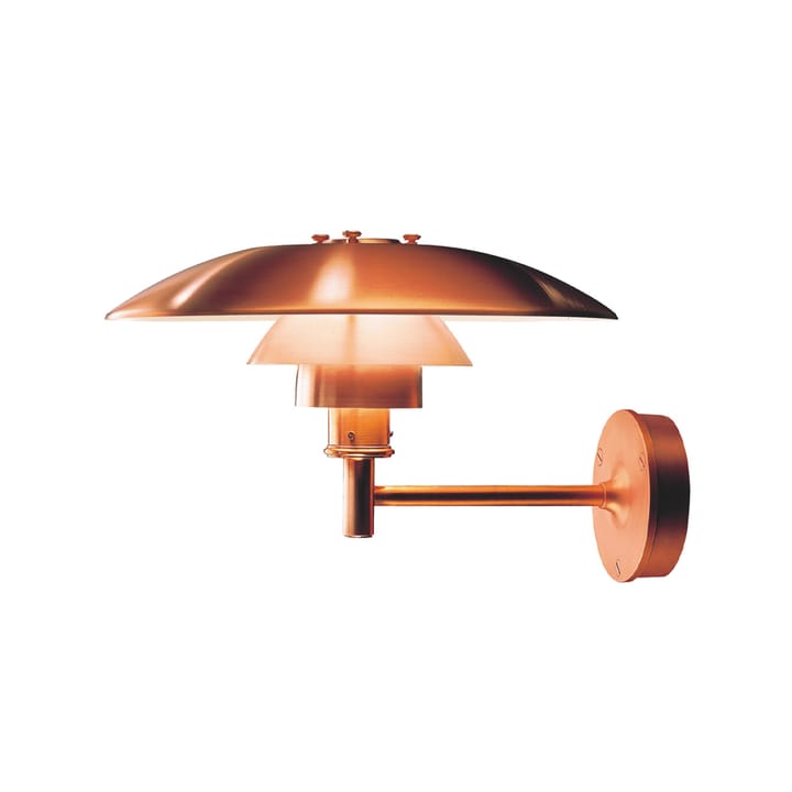 Lampada da parete PH - Brushed copper - Louis Poulsen