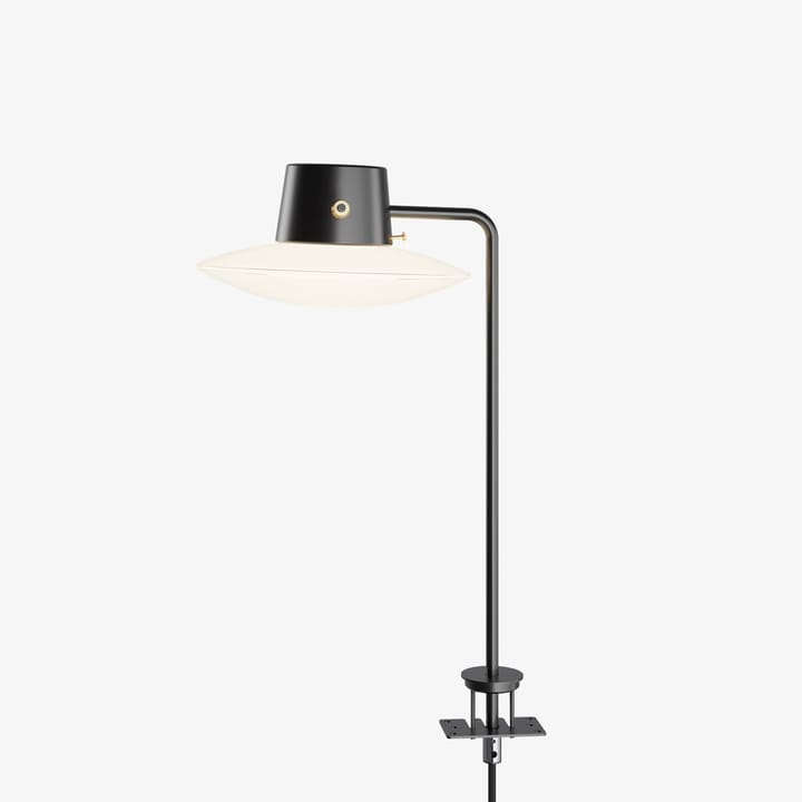 Lampada da scrivania AJ Oxford 41 cm perno nero - Vetro opalino - Louis Poulsen