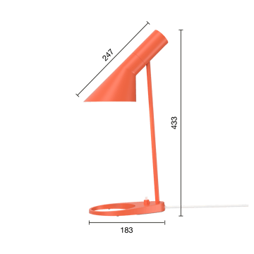 Lampada da tavolo AJ MINI - Electric orange - Louis Poulsen