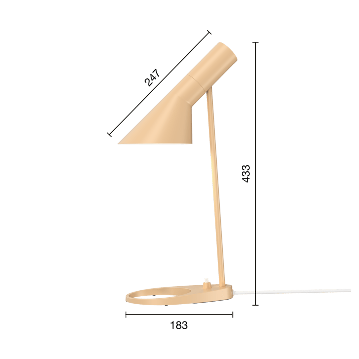 Lampada da tavolo AJ MINI - Warm sand - Louis Poulsen