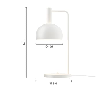 Lampada da tavolo FJ Elements Ø17,5 cm - White - Louis Poulsen