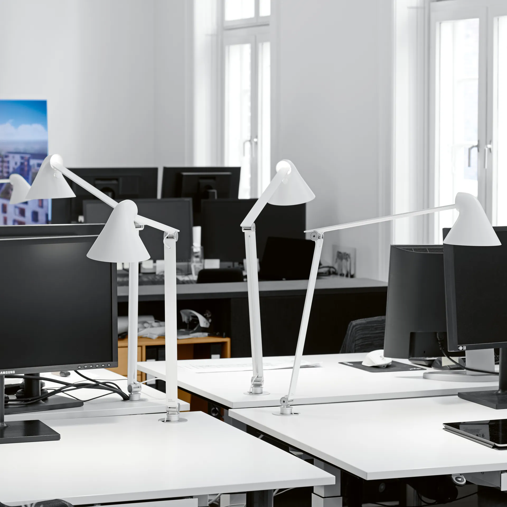 Lampada da tavolo NJP Ø 10 mm, Bianco Louis Poulsen