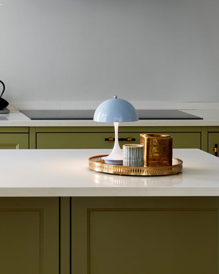 Lampada da tavolo Panthella 160 portable, Azzurro Louis Poulsen