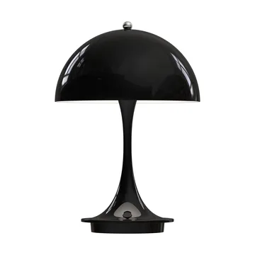Lampada da tavolo Panthella 160 portable in metallo - Nero - Louis Poulsen