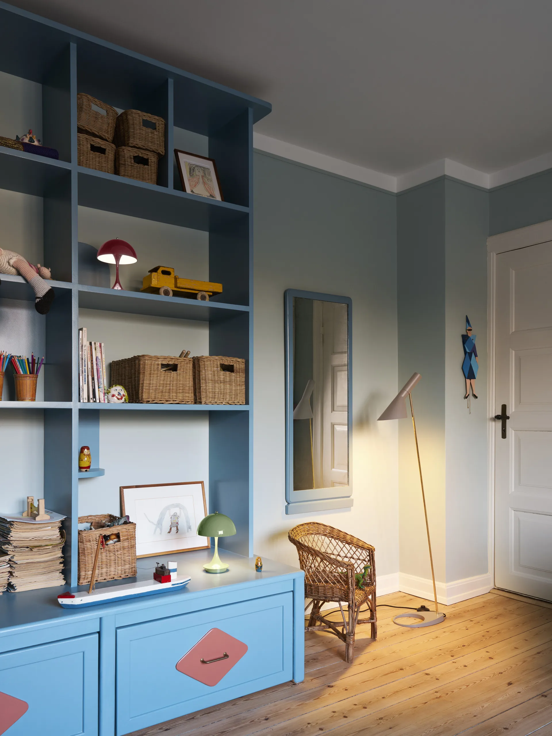 Lampada da tavolo Panthella 160 portable, Opaque burgundy Louis Poulsen