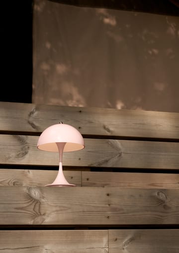 Lampada da tavolo Panthella 160 portable - Pale rose - Louis Poulsen