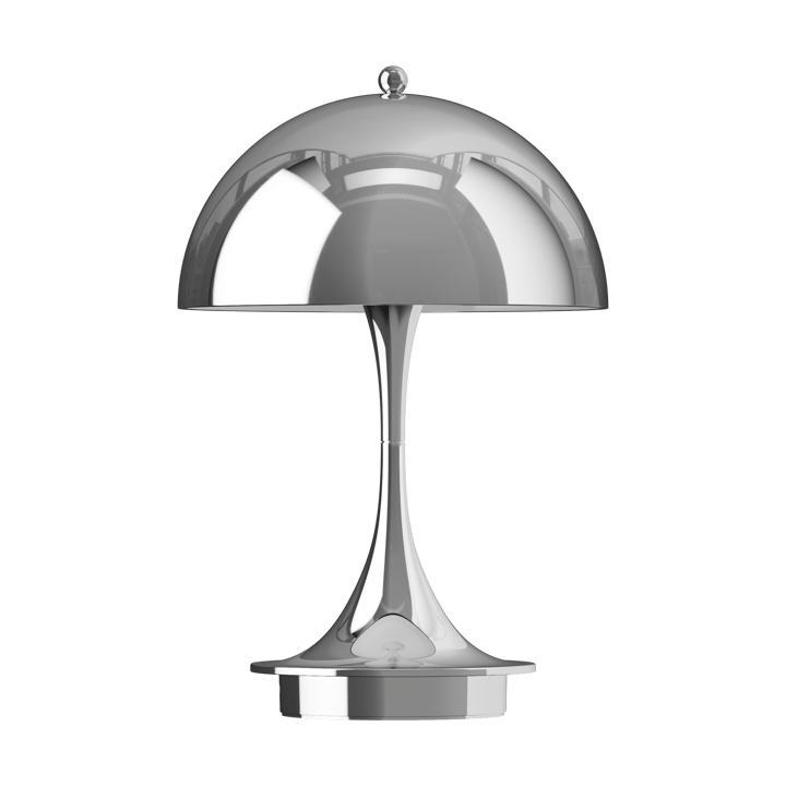 Lampada da tavolo Panthella 160 Portable v3, Chrome Louis Poulsen