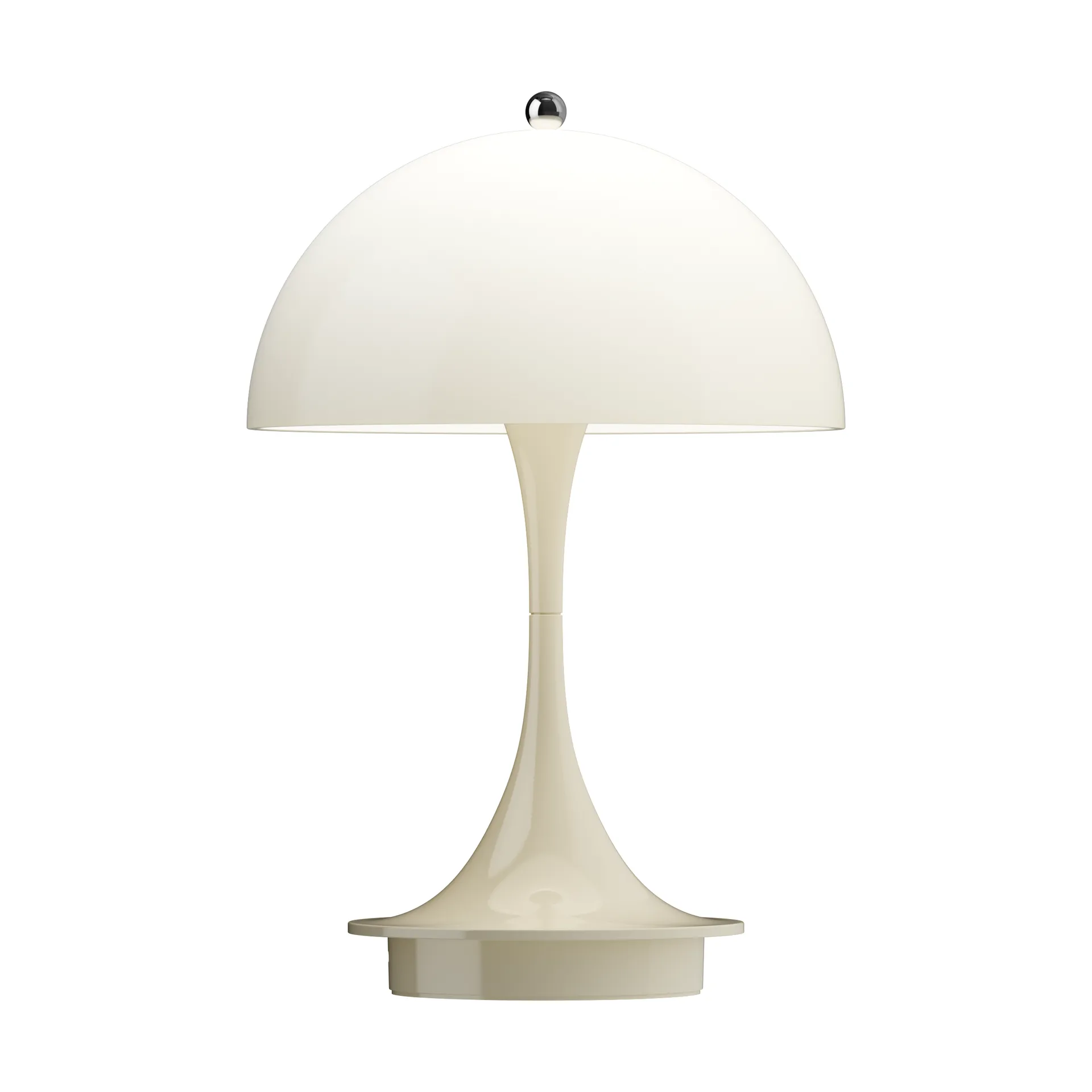 Lampada da tavolo Panthella 160 Portable v3, Opal beige Louis Poulsen