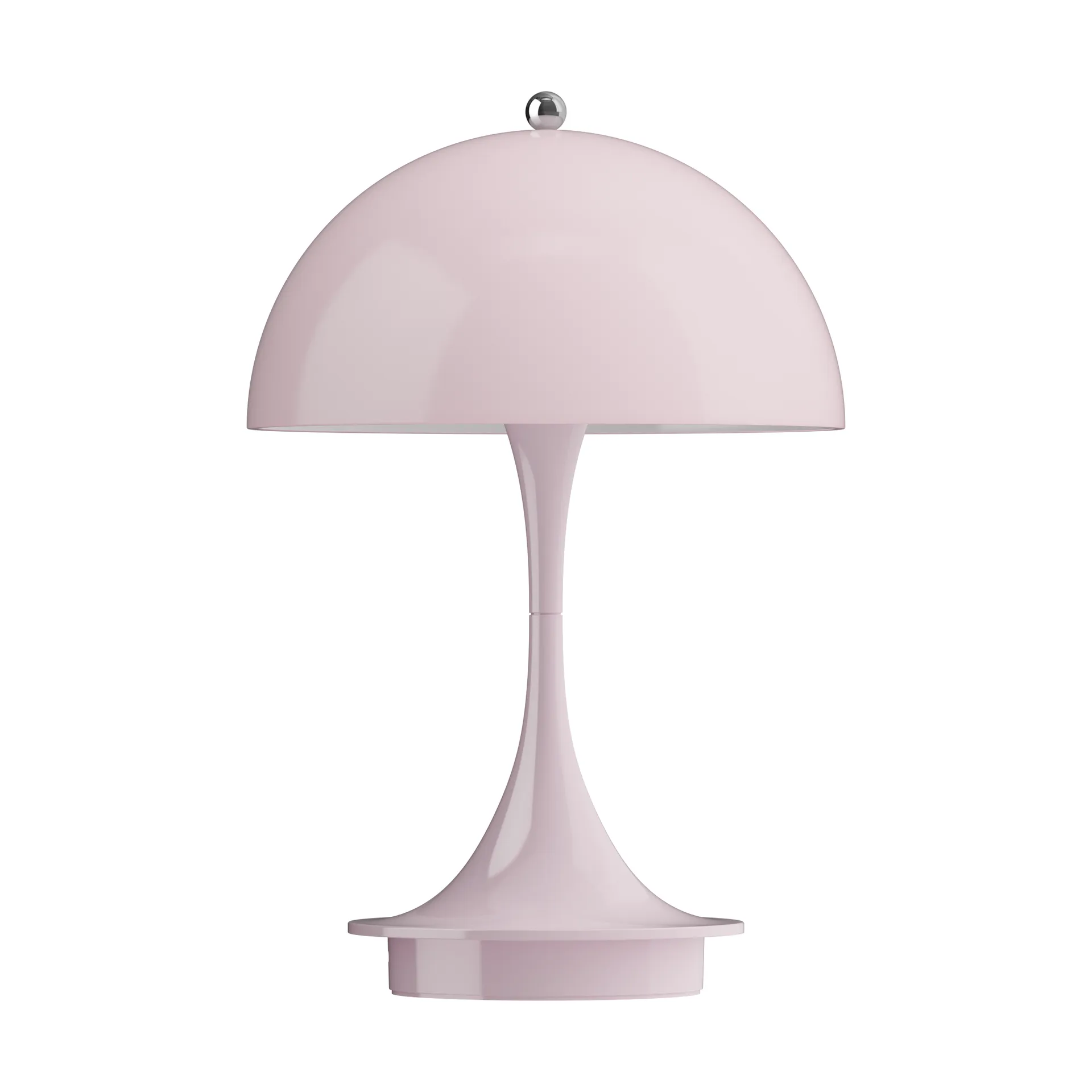 Lampada da tavolo Panthella 160 Portable v3, Opal pale rose Louis Poulsen
