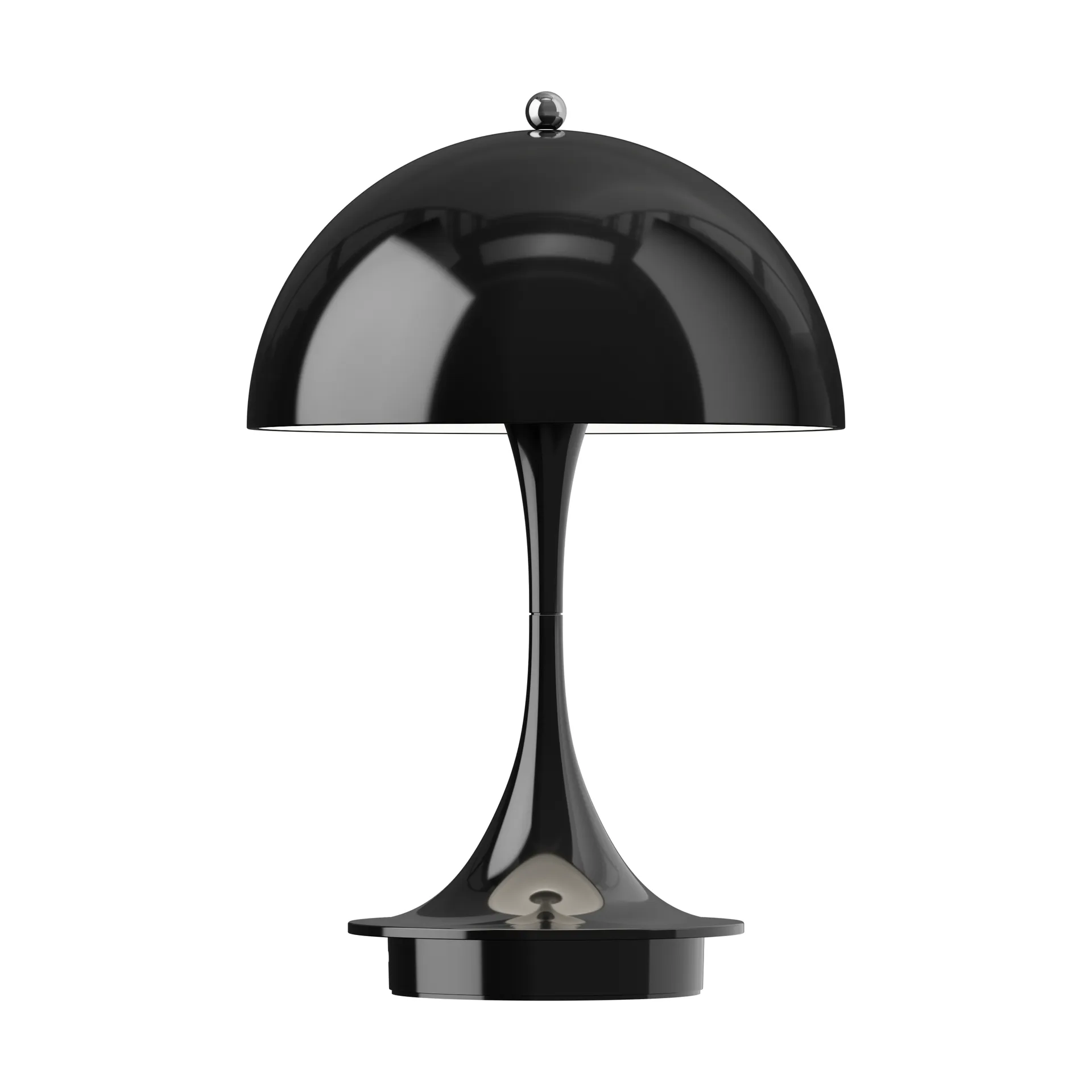 Lampada da tavolo Panthella 160 Portable v3, Opaque black Louis Poulsen