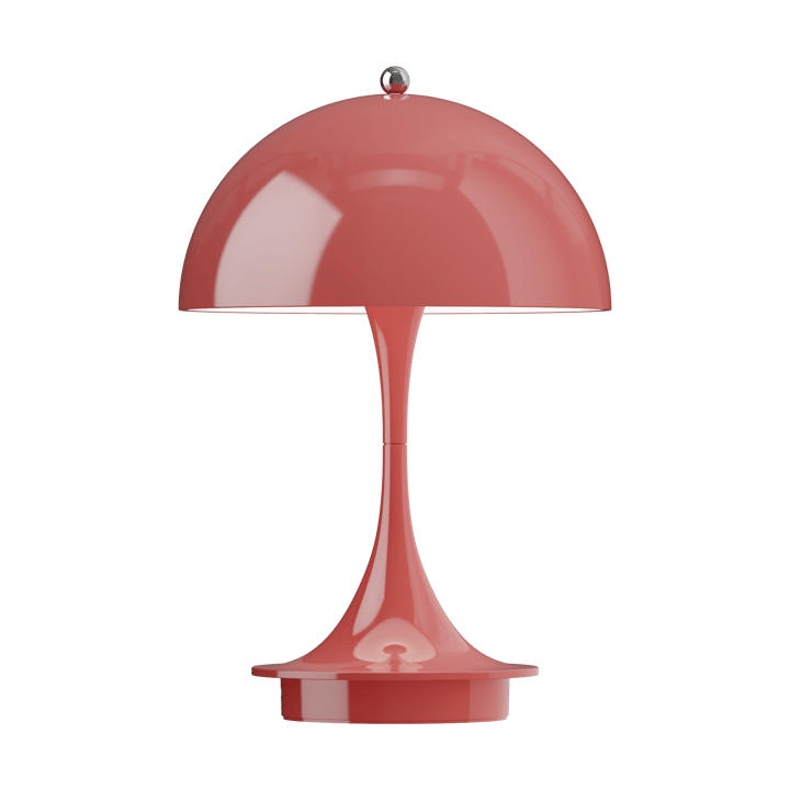 Lampada da tavolo Panthella 160 Portable v3 - Opaque coral - Louis Poulsen