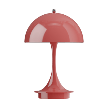 Lampada da tavolo Panthella 160 Portable v3 - Opaque coral - Louis Poulsen