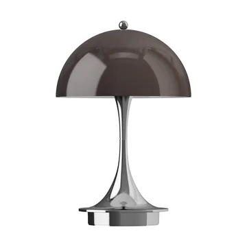 Lampada da tavolo Panthella 160 Portable v3 - Original Opal Brown - Louis Poulsen