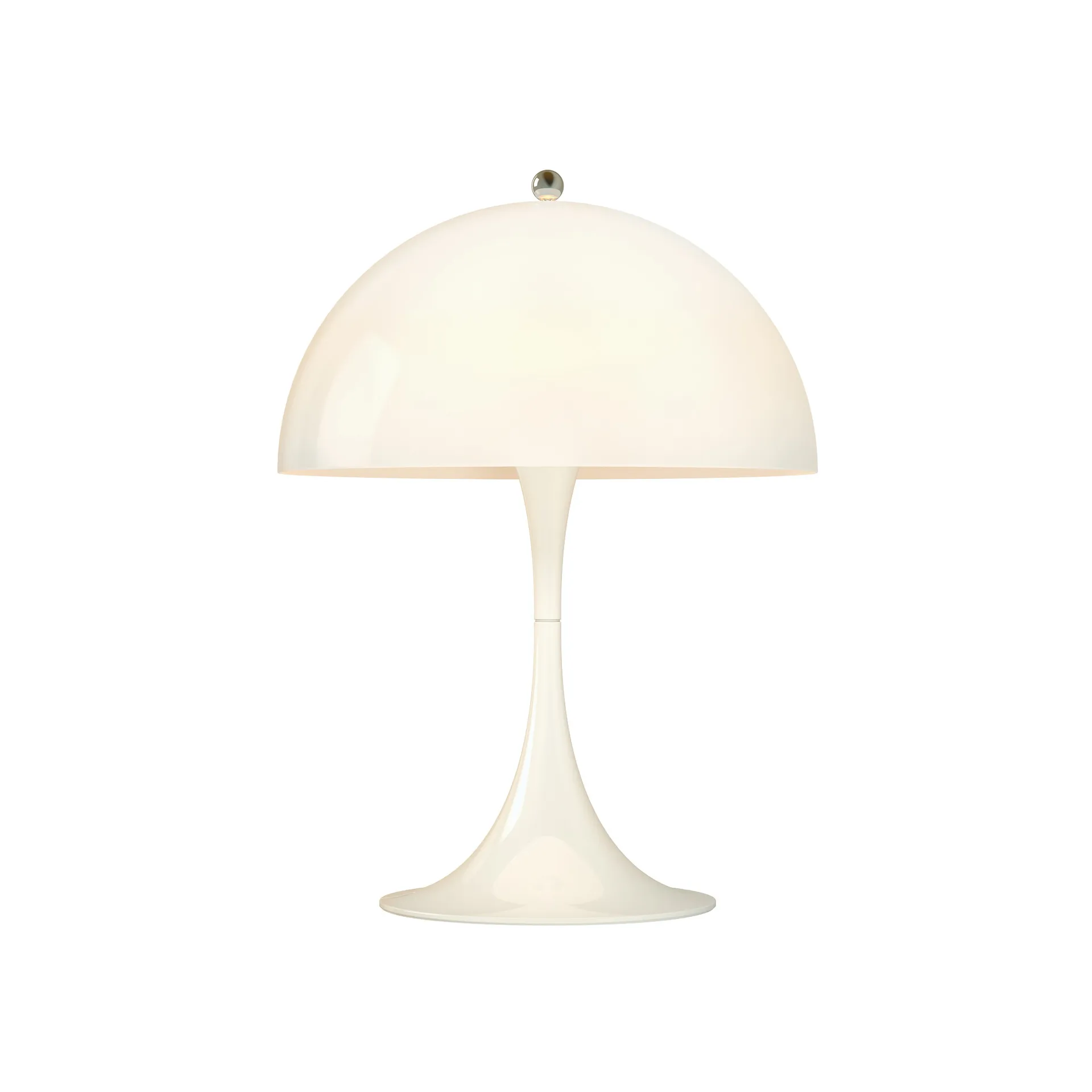 Lampada da tavolo Panthella 250, Bianco opalino Louis Poulsen