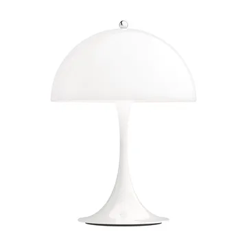Lampada da tavolo Panthella 250 portable - Acrilico bianco opalino - Louis Poulsen