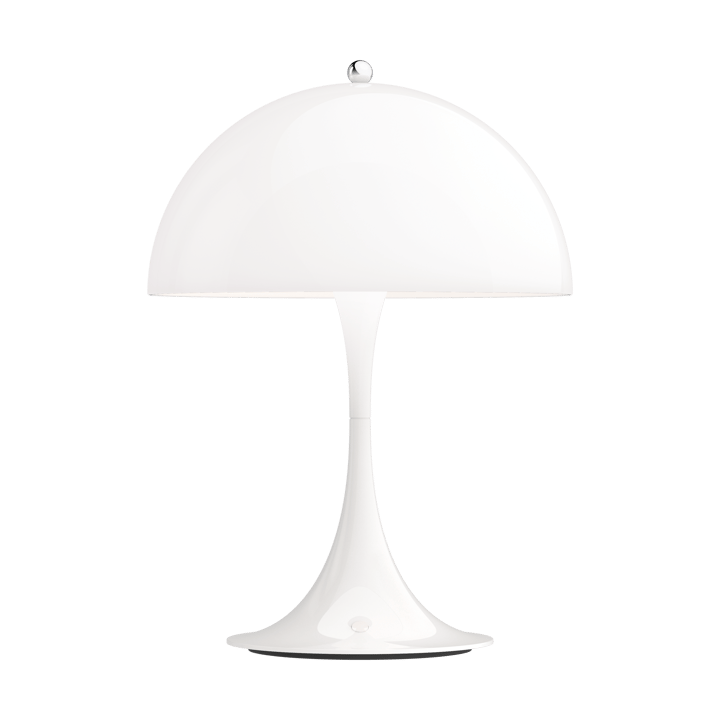 Lampada da tavolo Panthella 250 portable - Acrilico bianco opalino - Louis Poulsen