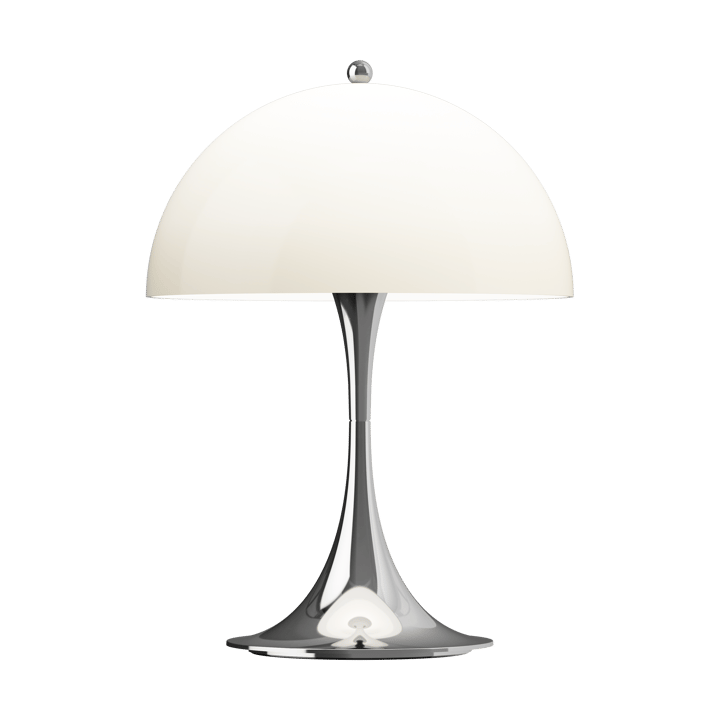 Lampada da tavolo Panthella 250 portable, Chrome opal beige Louis Poulsen